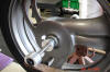 Honda Hawk Motorcycle Wheel Balancer